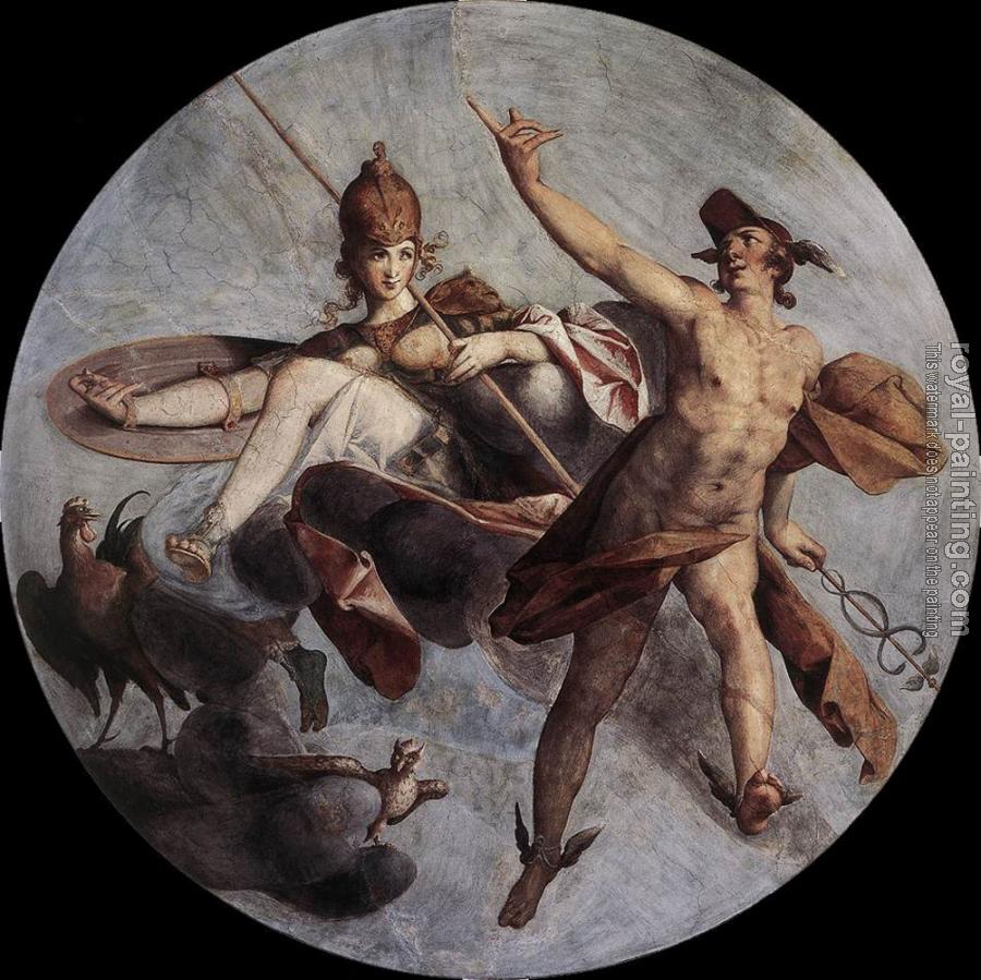 Bartholomaeus Spranger : Hermes And Athena